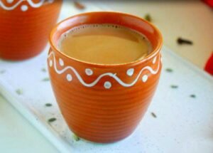 Indian chai from the Theiven Cafe menu